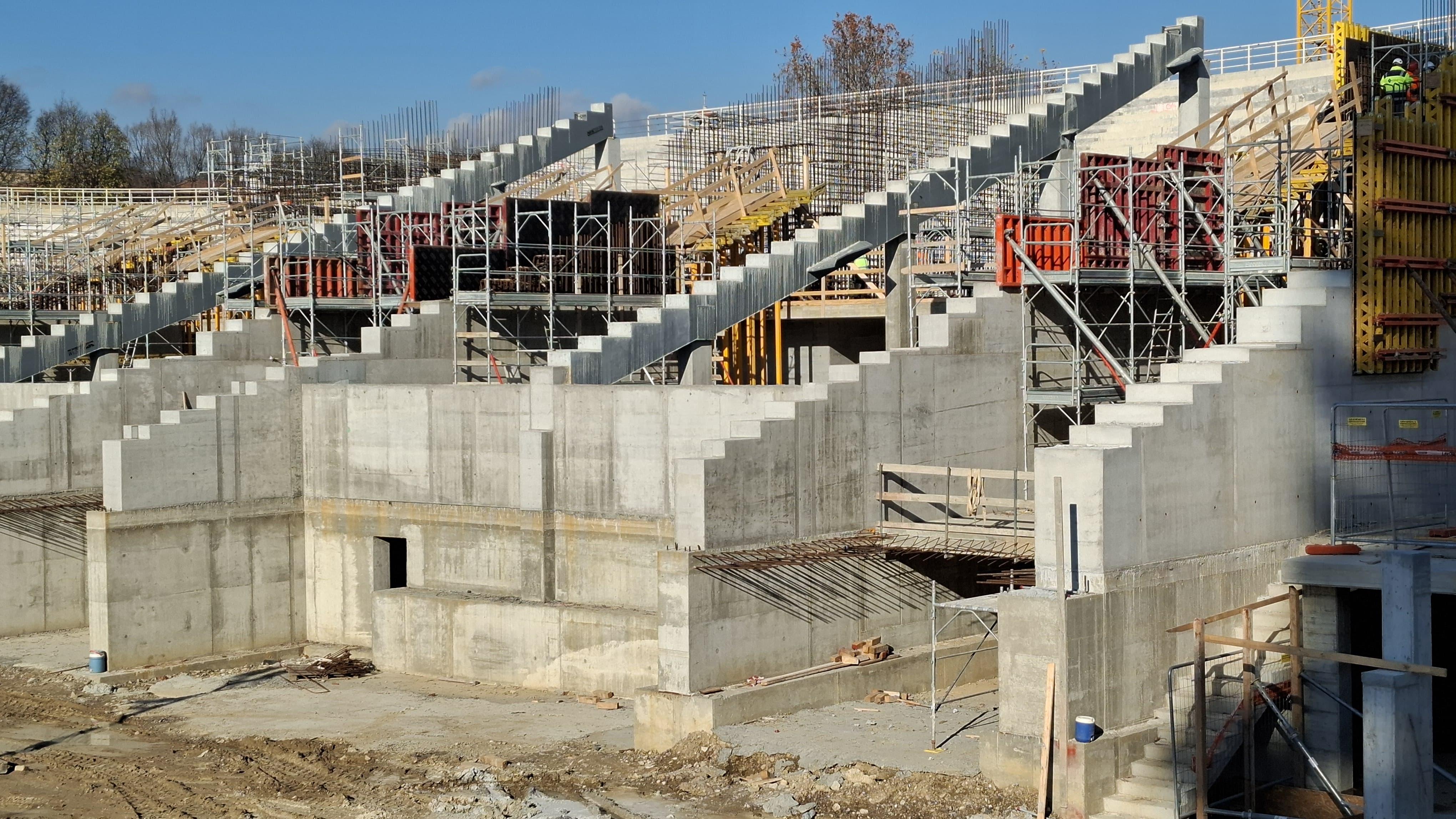Stadio Franchi, lo stato di avanzamento dei lavori dell'impianto (FOTO)