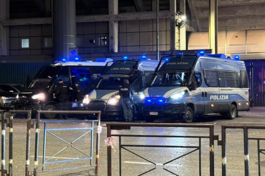 Fiorentina-Udinese, i provvedimenti per l'ordine e la sicurezza pubblica