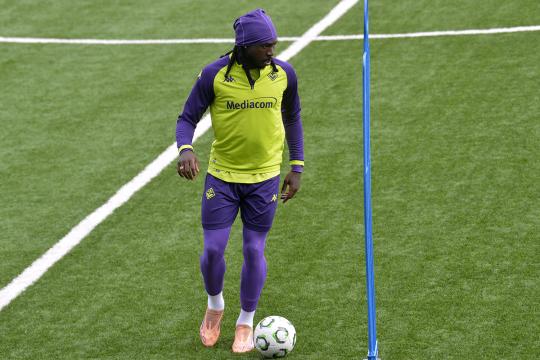 Kean, niente allenamento in gruppo. Atteso in serata al Viola Park. Con la Cremonese...