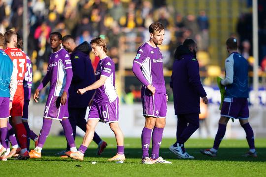 Fiorentina sempre più a fondo: sono 23 i punti in meno rispetto all'anno scorso