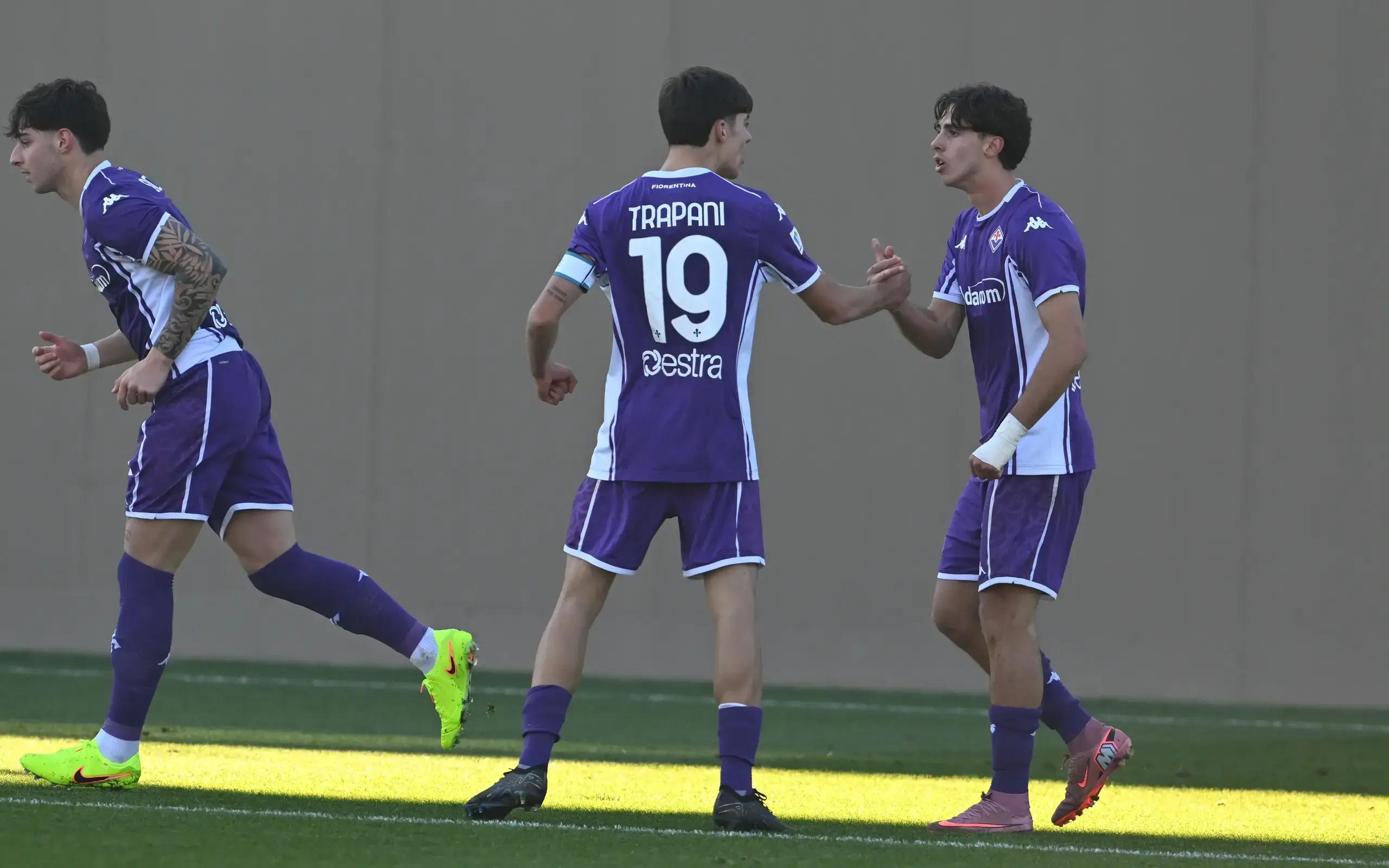 Un punto d'oro in rimonta per la Primavera contro la Lazio. Viola ancora in testa