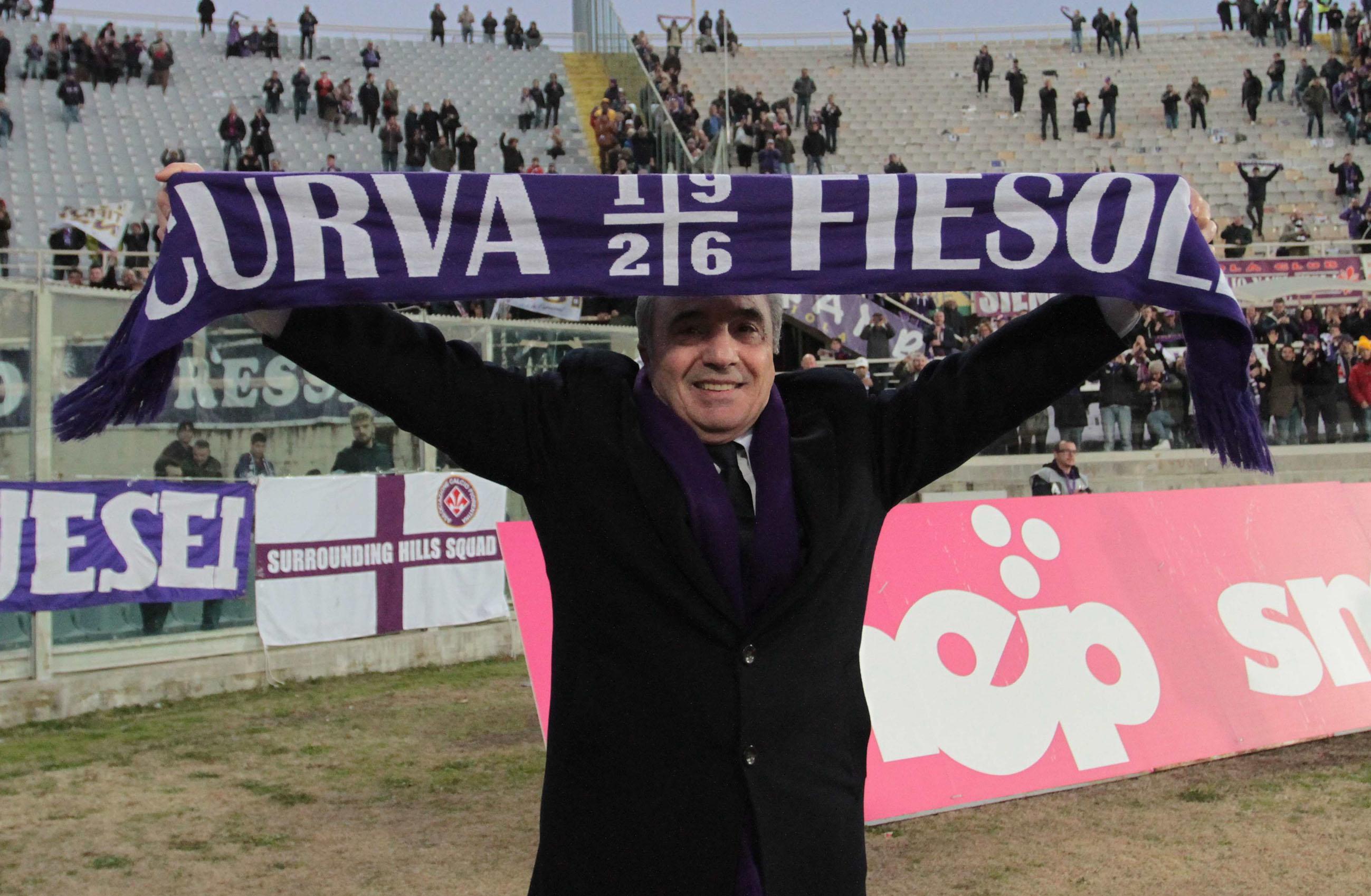 Curva Fiesole: «Buon viaggio presidente. Riposa in pace» (FOTO)