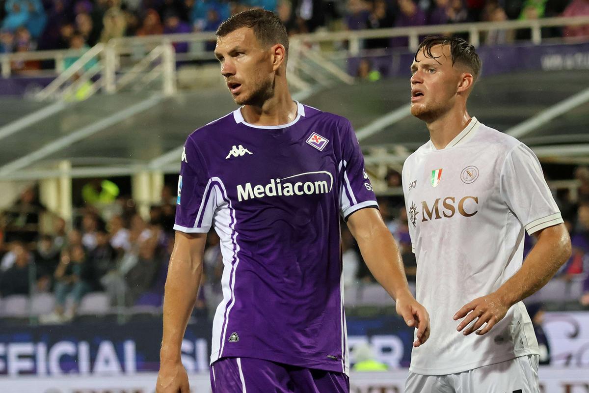 Dzeko: «A Parma ho deciso di lasciare la Fiorentina. Vidi il cambio di Vanoli, non potevo continuare così»
