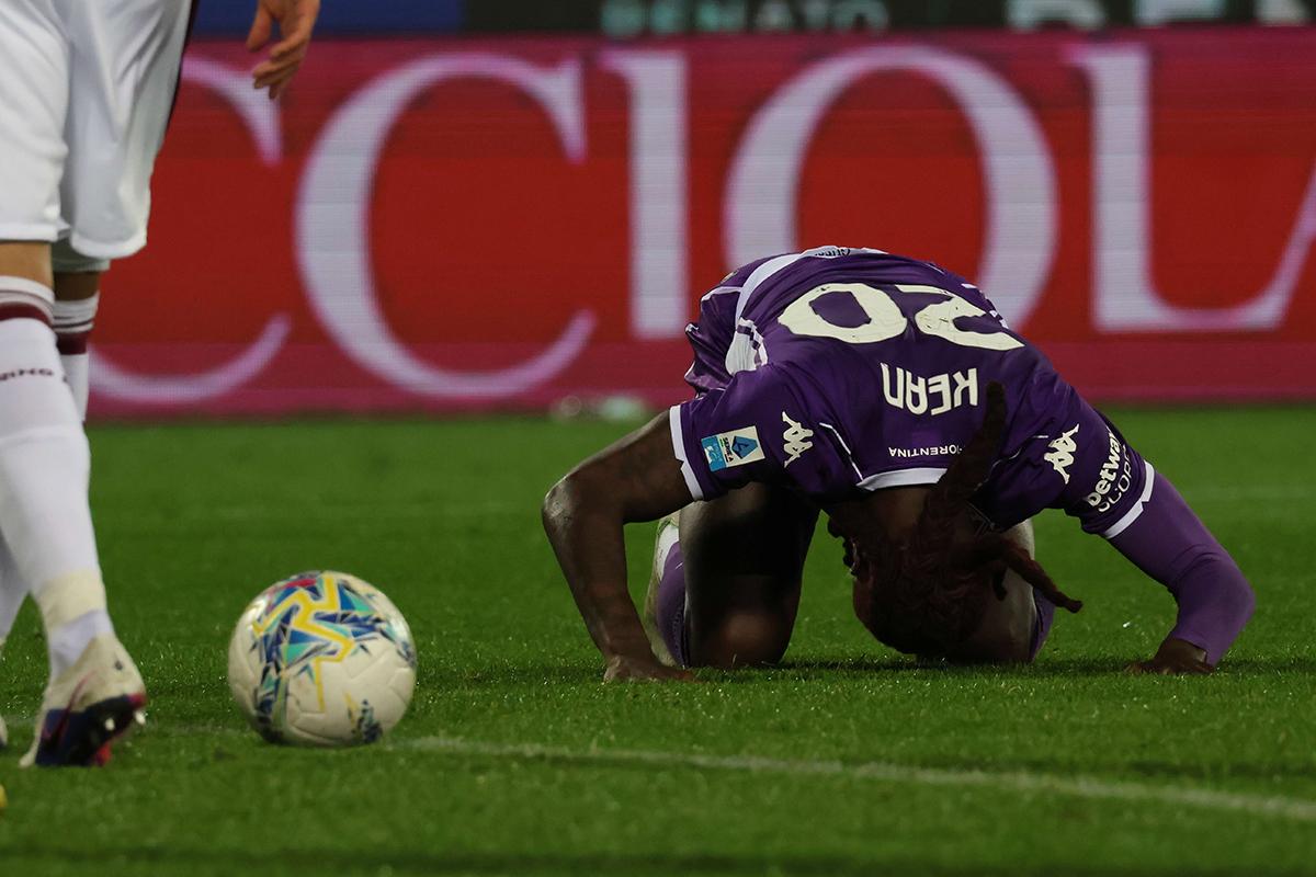 Kean, che spreco. Quest'anno dati mediocri per l'attaccante viola