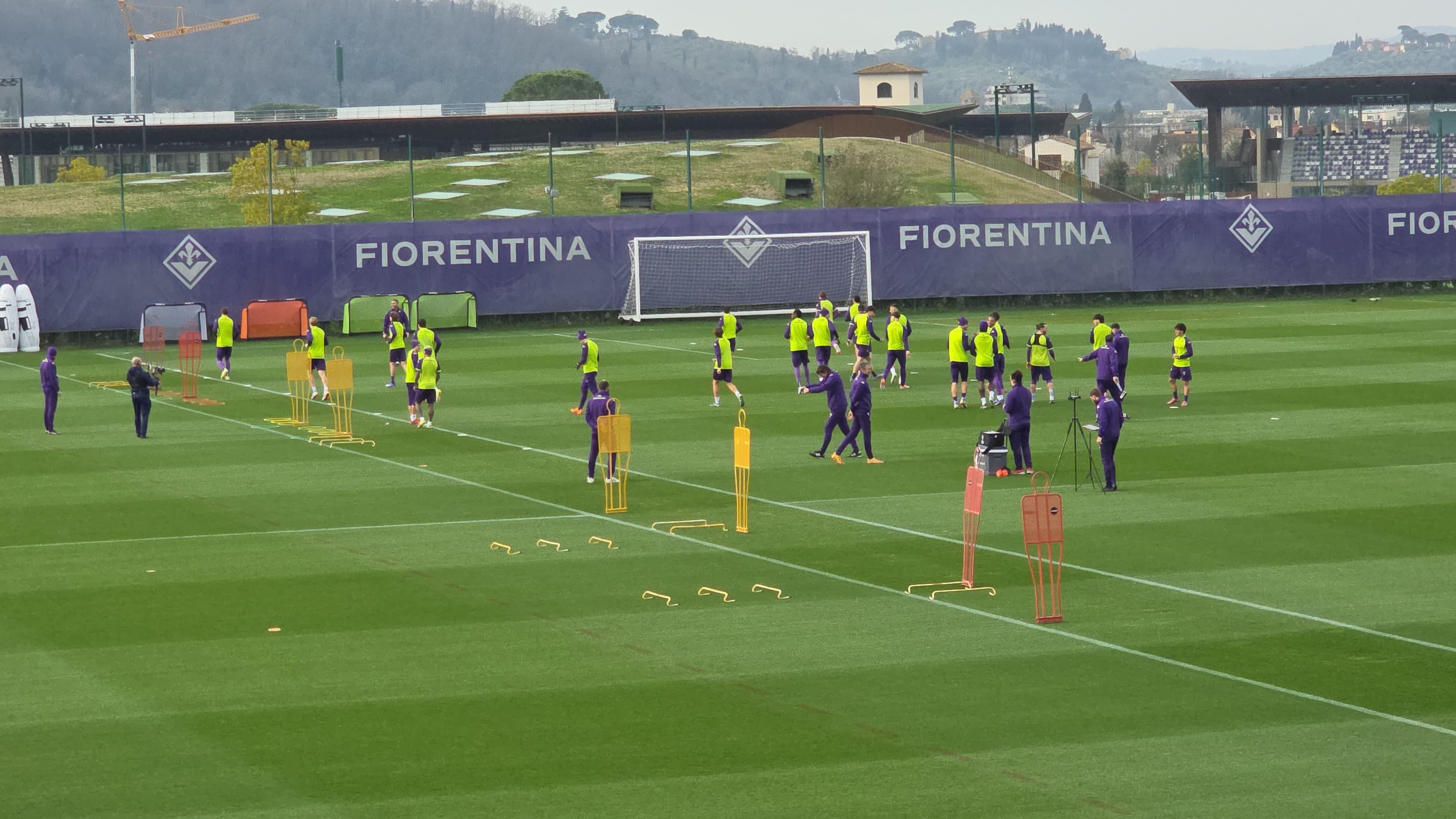 Jagiellonia-Fiorentina, rifinitura al Viola Park: out De Gea e Solomon, presenti tanti giovani