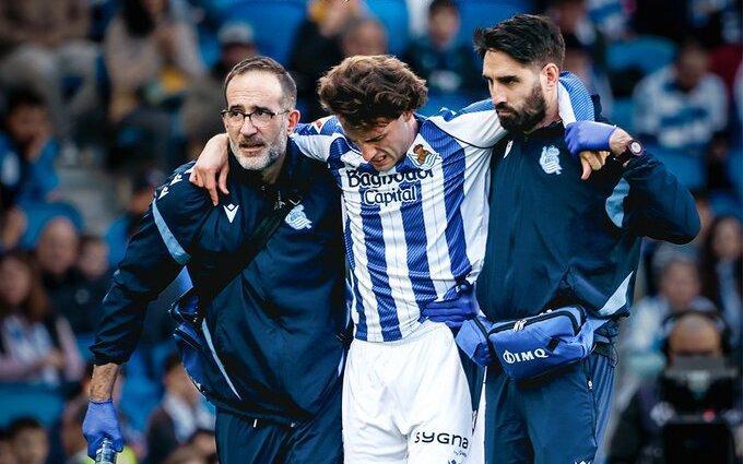 Ex viola, grave infortunio per Odriozola. Rottura del crociato e stagione finita