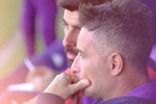 Benassi, messaggio all'Under 18 viola: «Mi avete fatto innamorare di questo mestiere»