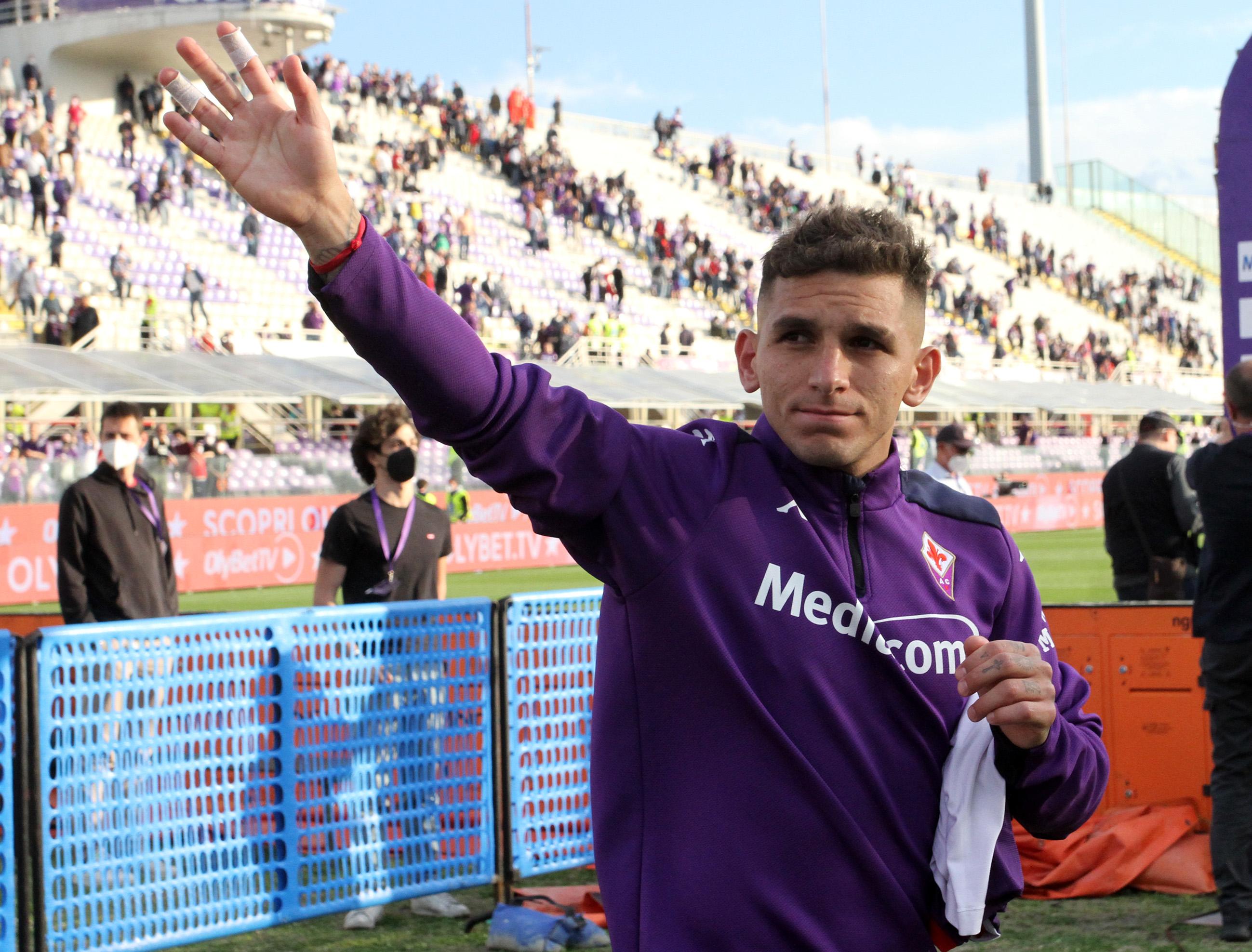 Torreira era al Franchi per Fiorentina-Inter: «Grazie mille Italia, momenti indimenticabili»