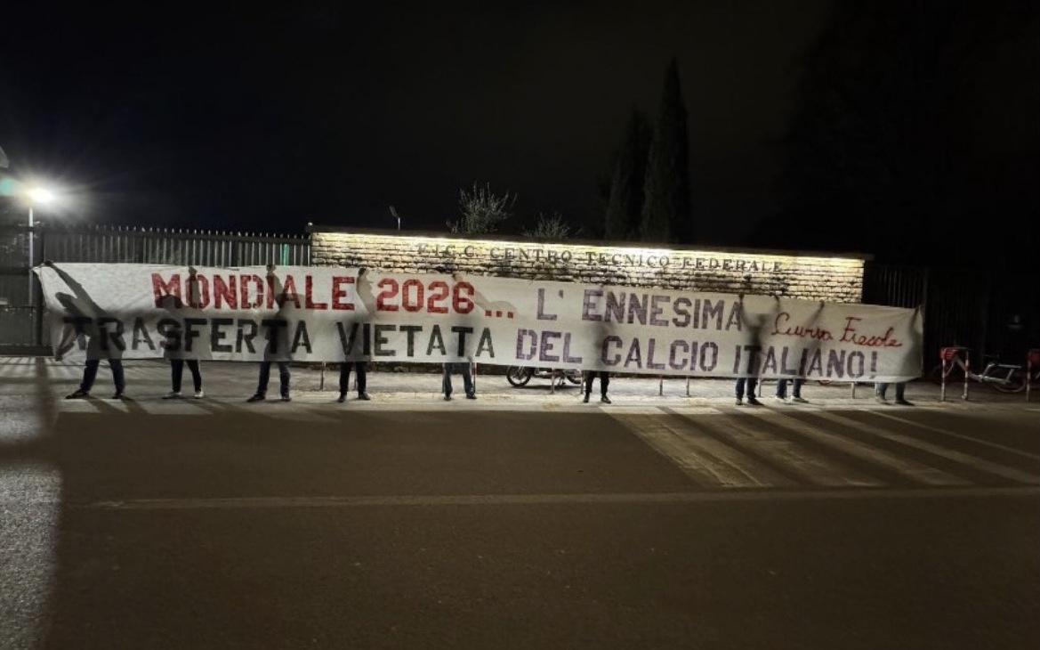 La Nazione - Italia fuori dai Mondiali, la Fiesole ironizza: «L'ennesima trasferta vietata...»