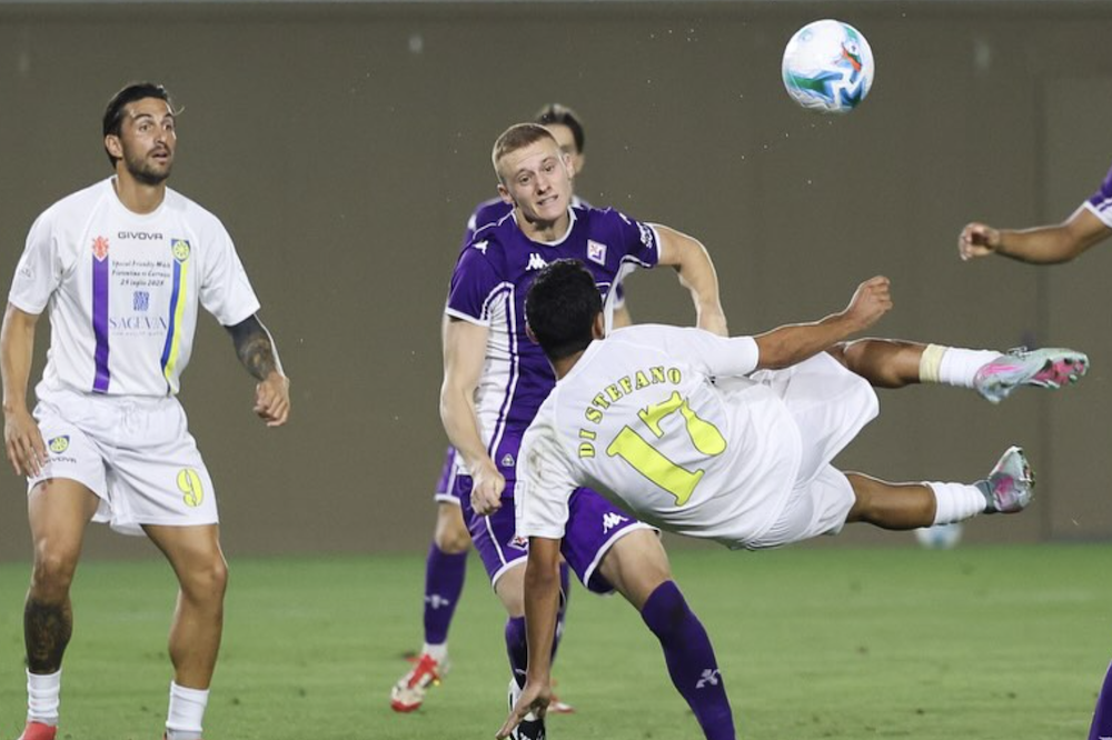 Viola in prestito, Distefano in gol con la Carrarese. E' il terzo stagionale