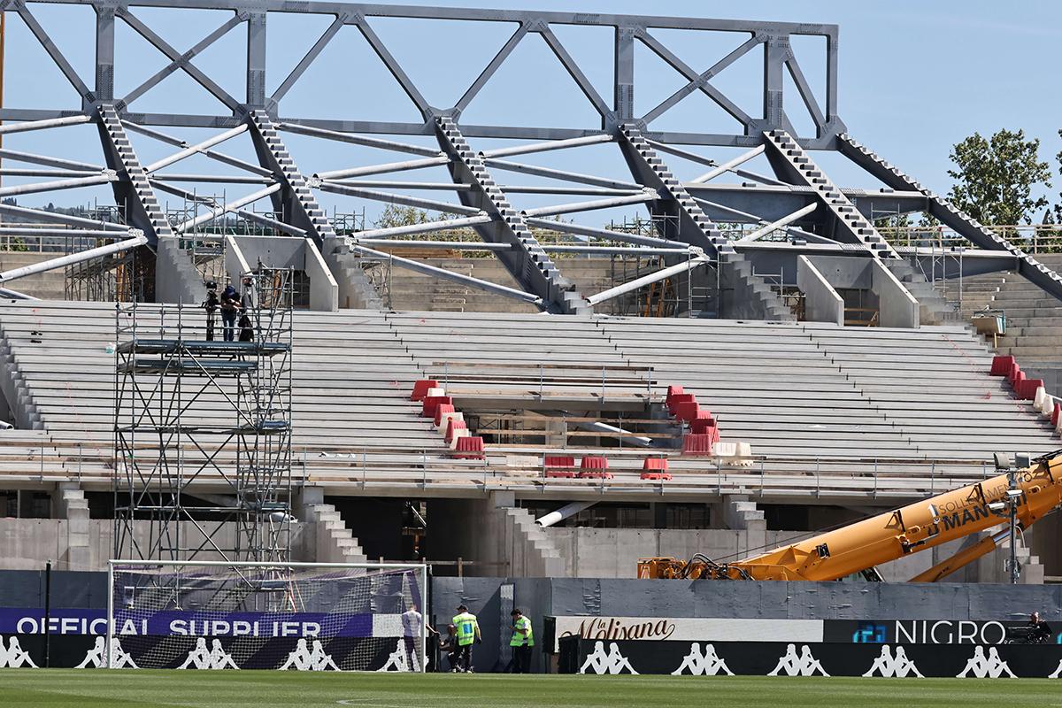 La Nazione - Franchi, la nuova Curva Fiesole in formato 'cabrio'. Lo stratagemma per i concerti