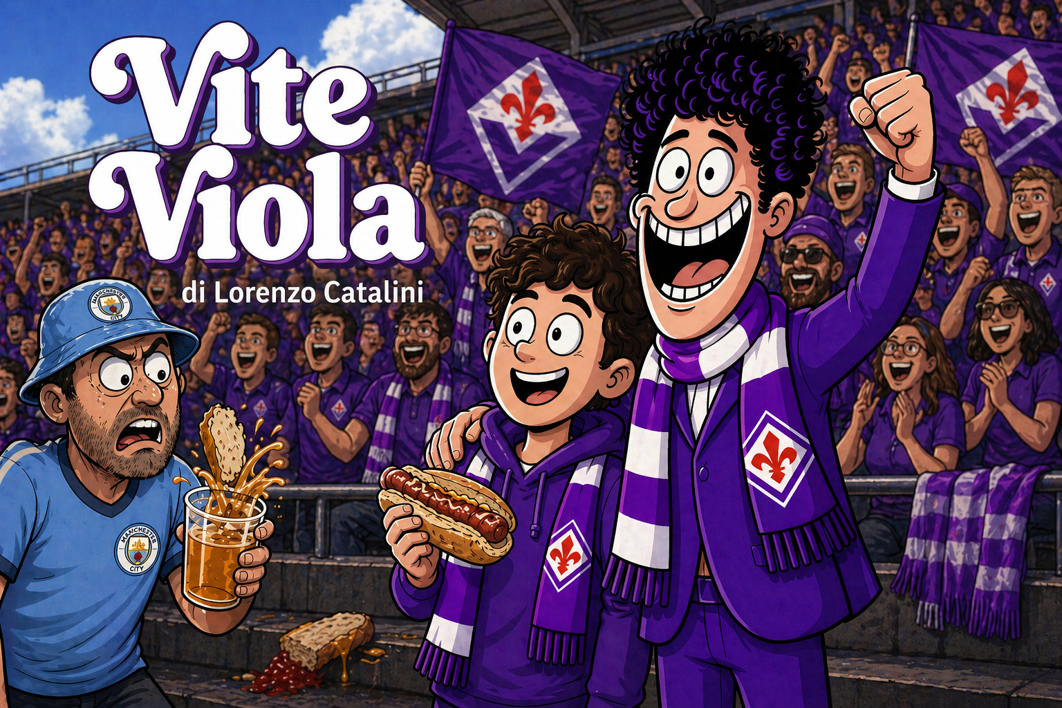 Vite Viola - Due fratelli allo stadio per Fiorentina-Sassuolo
