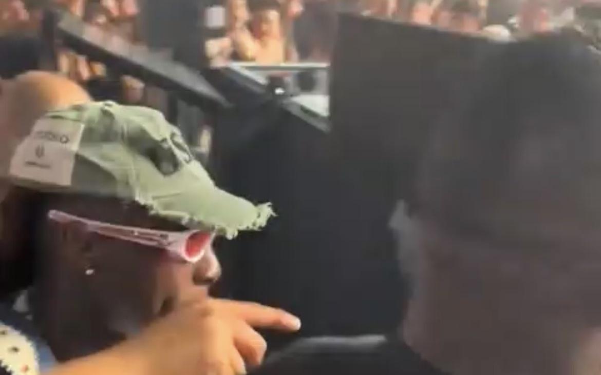 Kean avvistato al Mandela Forum per assistere al concerto del rapper Shiva (FOTO)