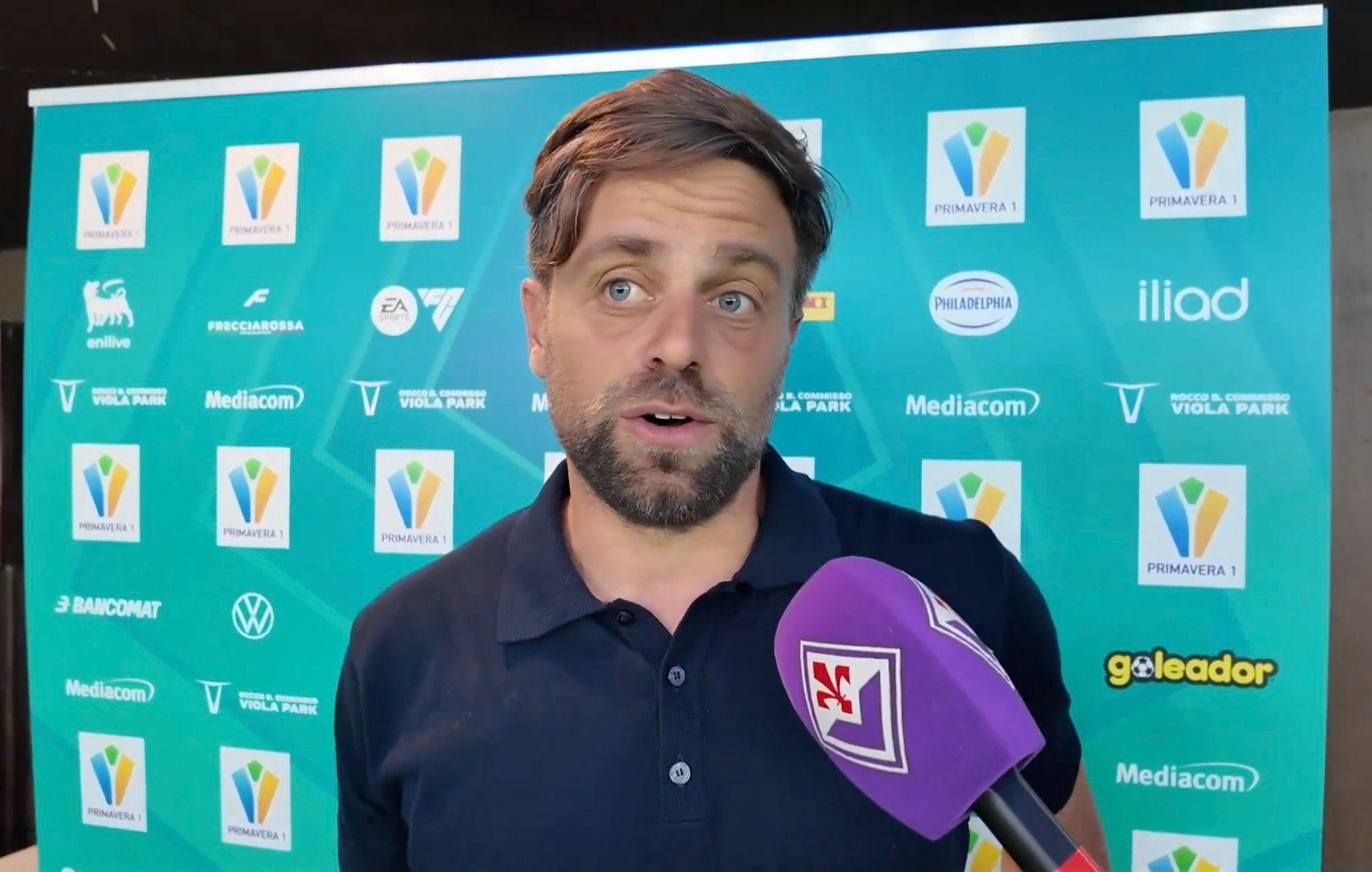 Primavera, Galloppa: «Mi piacerebbe il Viola Park pieno per la finale scudetto: i miei ragazzi se lo meritano»