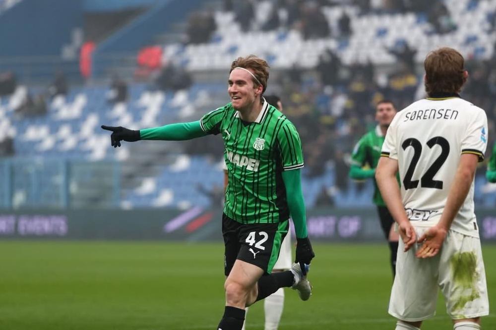 Palmieri (ds Sassuolo): «Thorstvedt? Faremo le valutazioni migliori per il bene del club»