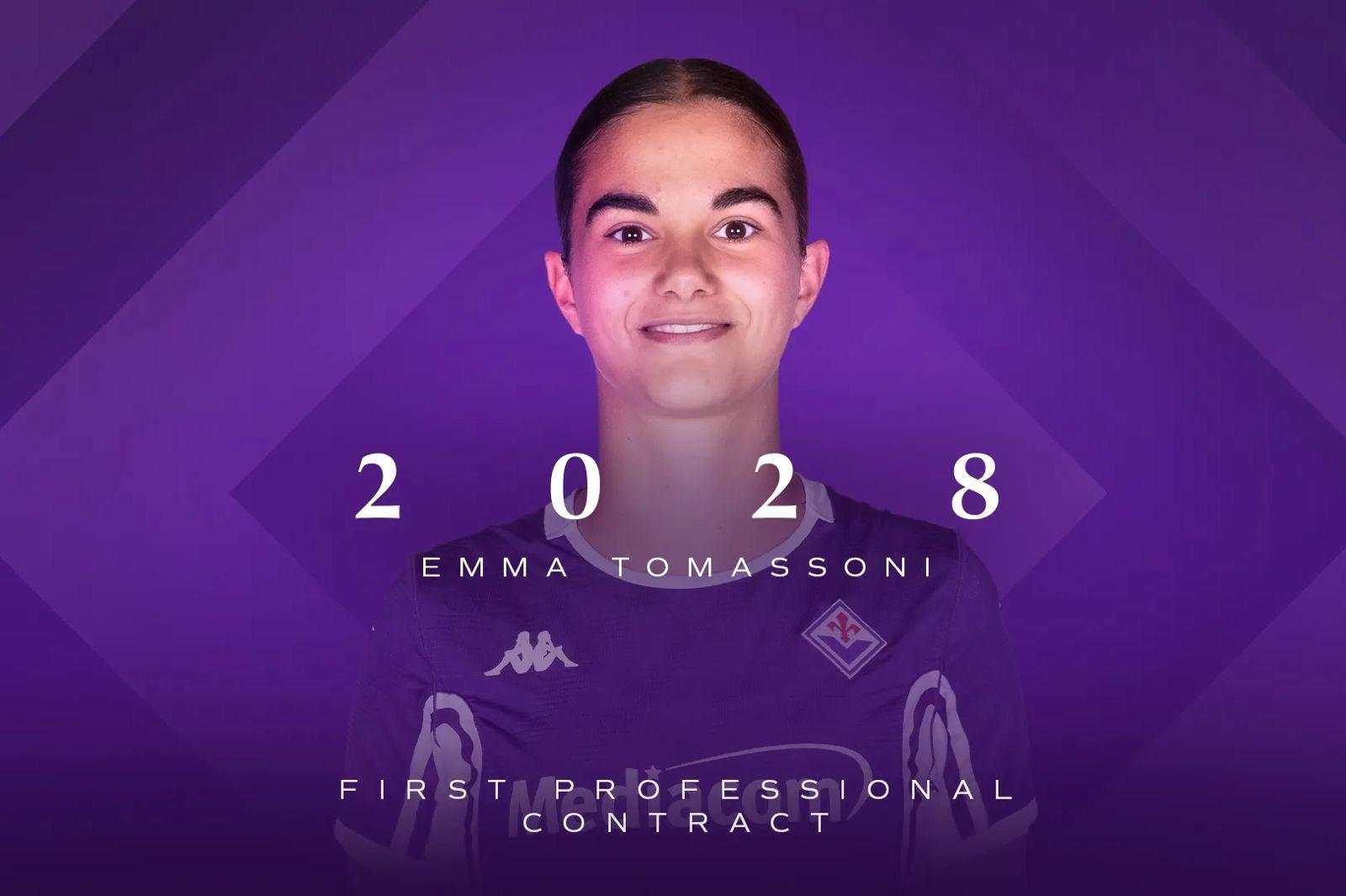 Femminile, primo contratto da pro per Emma Tomassoni