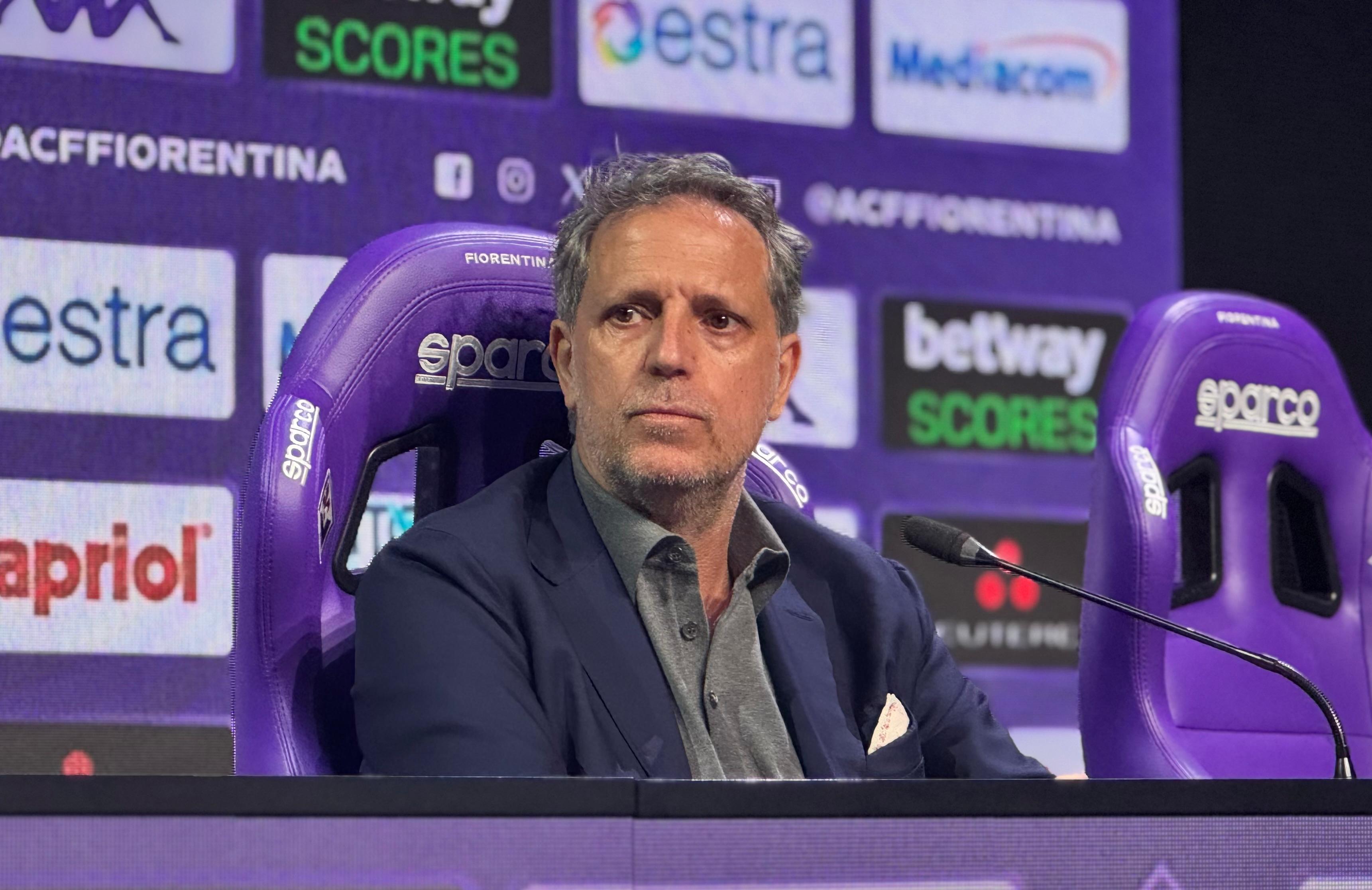 LIVE – Paratici: «La proprietà vuole una Fiorentina competitiva e duratura. Ma c'è bisogno di tempo»