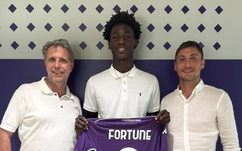 Egharevba carico sui social: «Darò il massimo la maglia della Fiorentina»