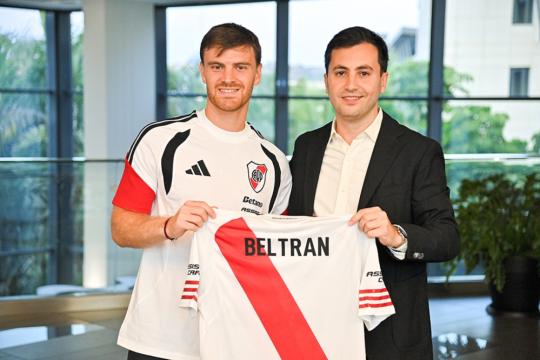 UFFICIALE - Beltran torna al River Plate in prestito con obbligo di riscatto