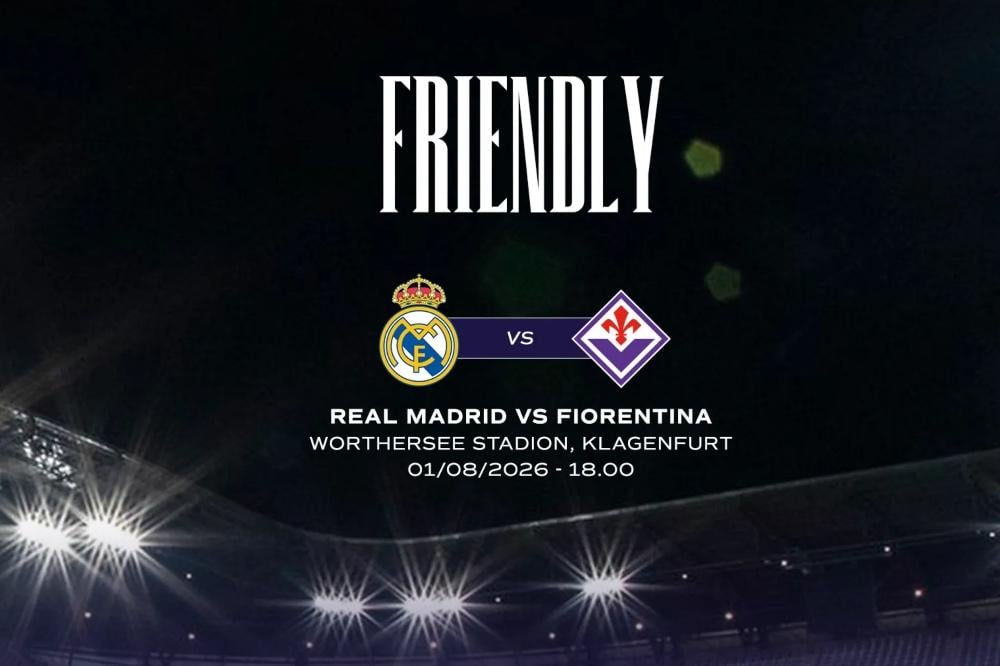UFFICIALE - Amichevole Real Madrid-Fiorentina, tutte le info