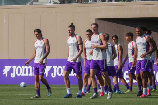 Programma di oggi: doppia seduta d’allenamento al Viola Park