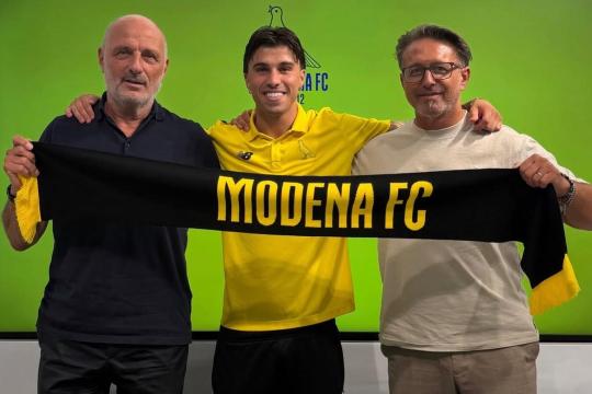 Ufficiale, Bianco ceduto a titolo definitivo al Modena