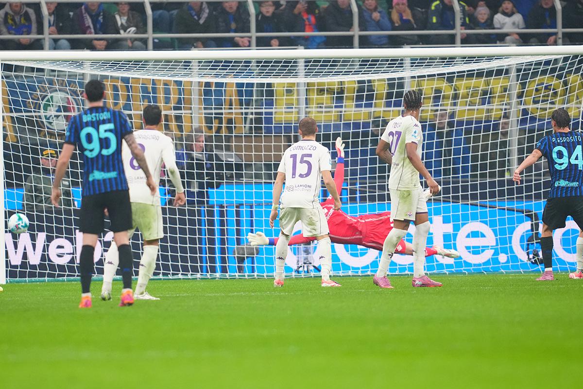 Fiorentina-Inter, squadre a confronto: 40 punti di gap. 14 reti di testa e 15 da piazzato per l'Inter