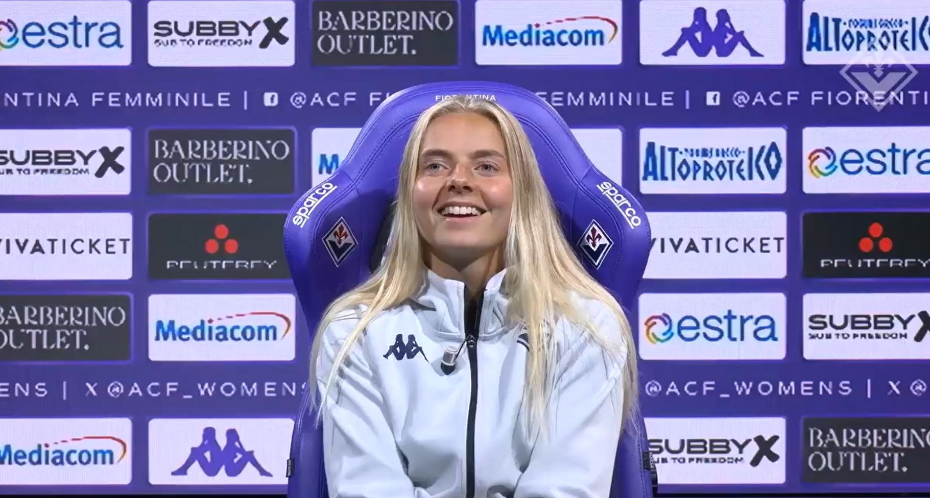 Femminile, Woldvik: «Il livello del campionato italiano è molto alto. La partita con la Juve significa molto»