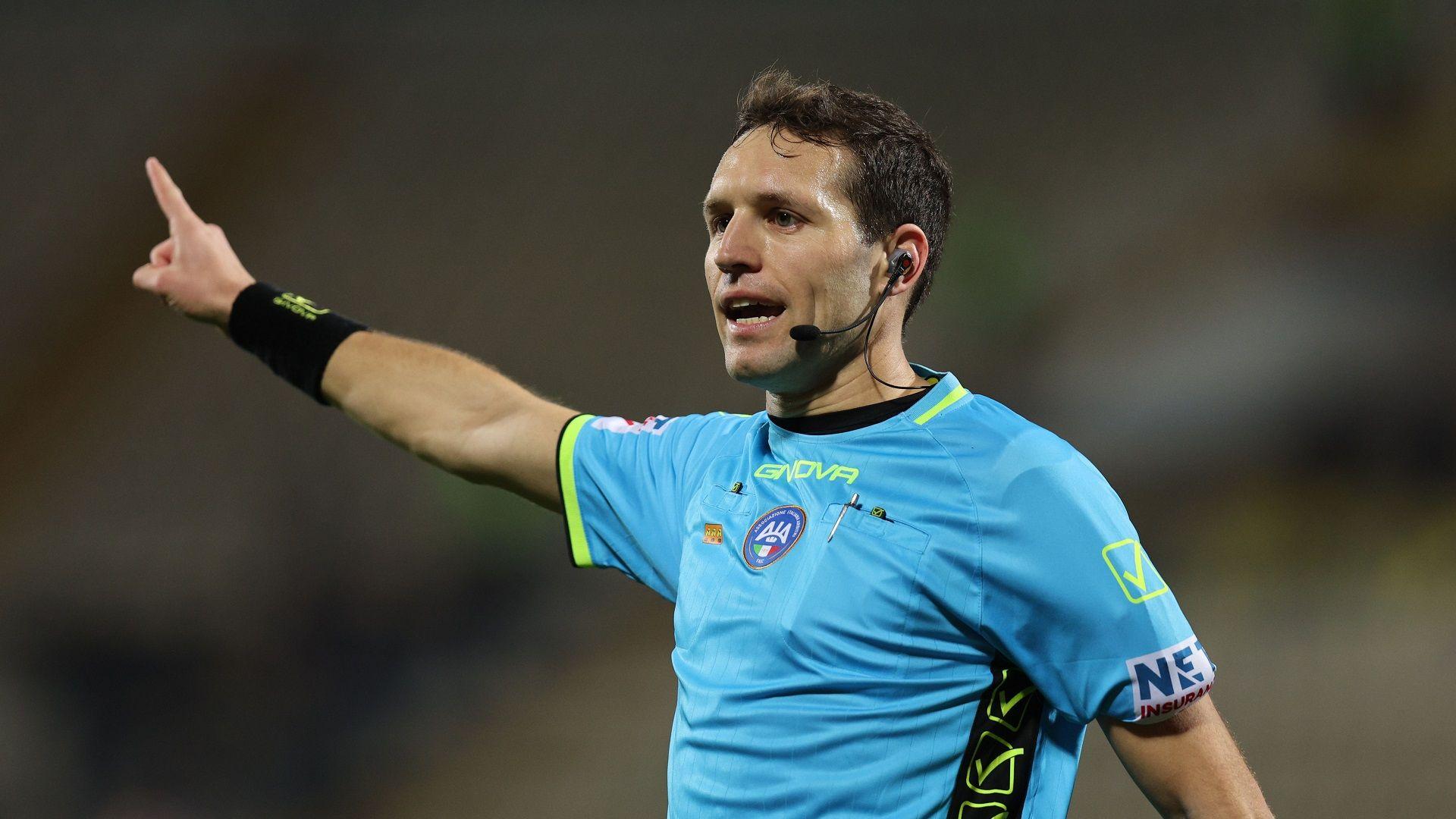 Atalanta-Fiorentina, arbitra Marcenaro. Al Var Camplone e Doveri. Tutte le designazioni