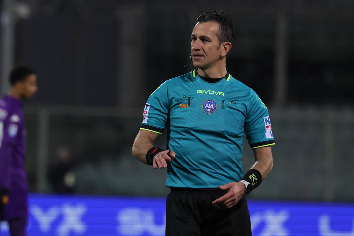 Fiorentina-Juventus, arbitra Doveri. Al Var Guida e Fabbri. Tutte le designazioni