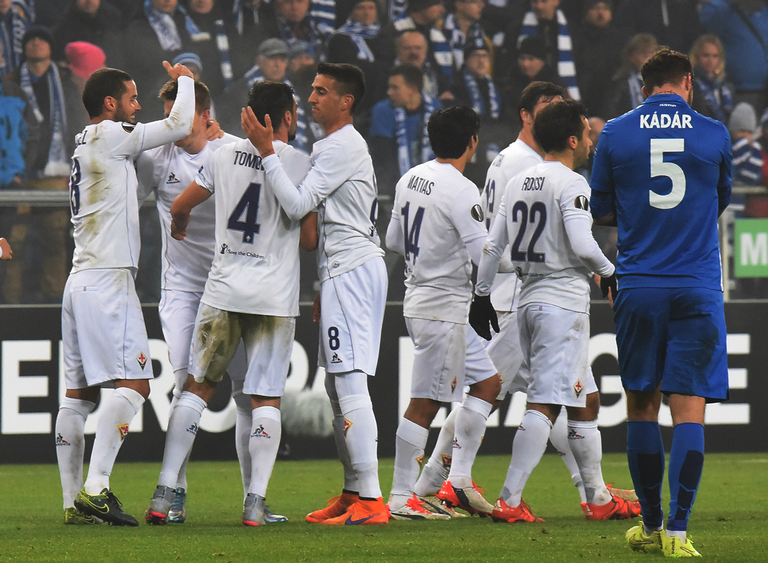 Fiorentina da trasferta in Europa. 20 gare dal ritorno con Montella e solo 2 ko