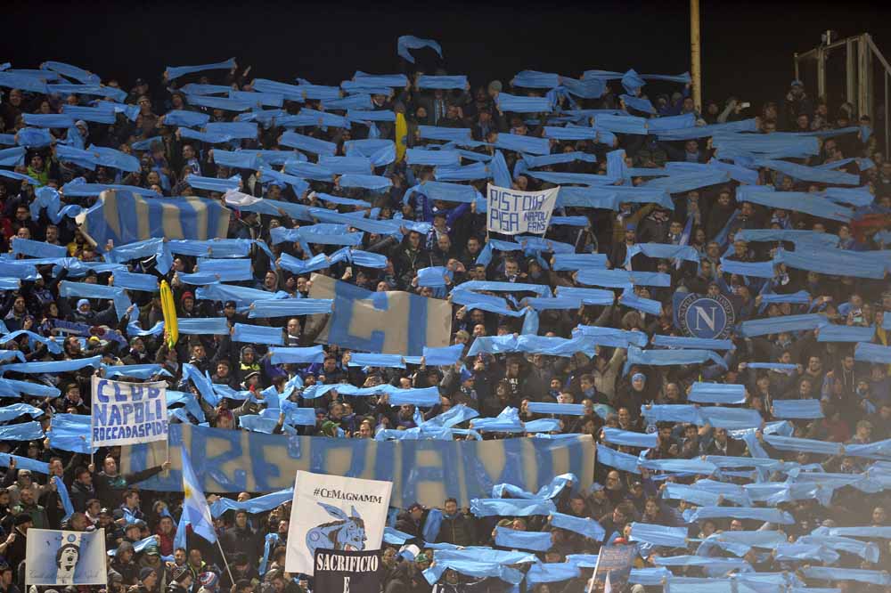 Inter-Napoli, indagati cinque ultras partenopei