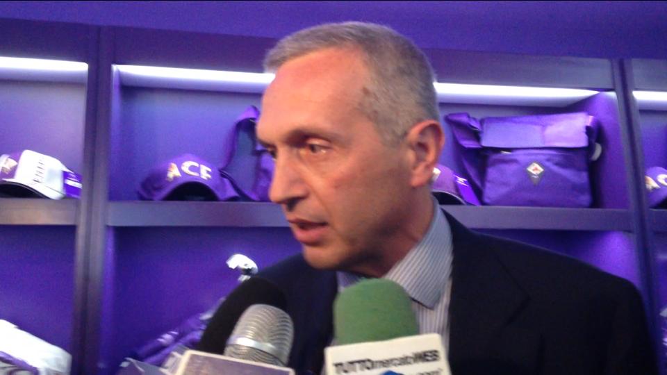 Mencucci: "Antognoni? Felice che sia diventato club manager. Da lui imparo..."