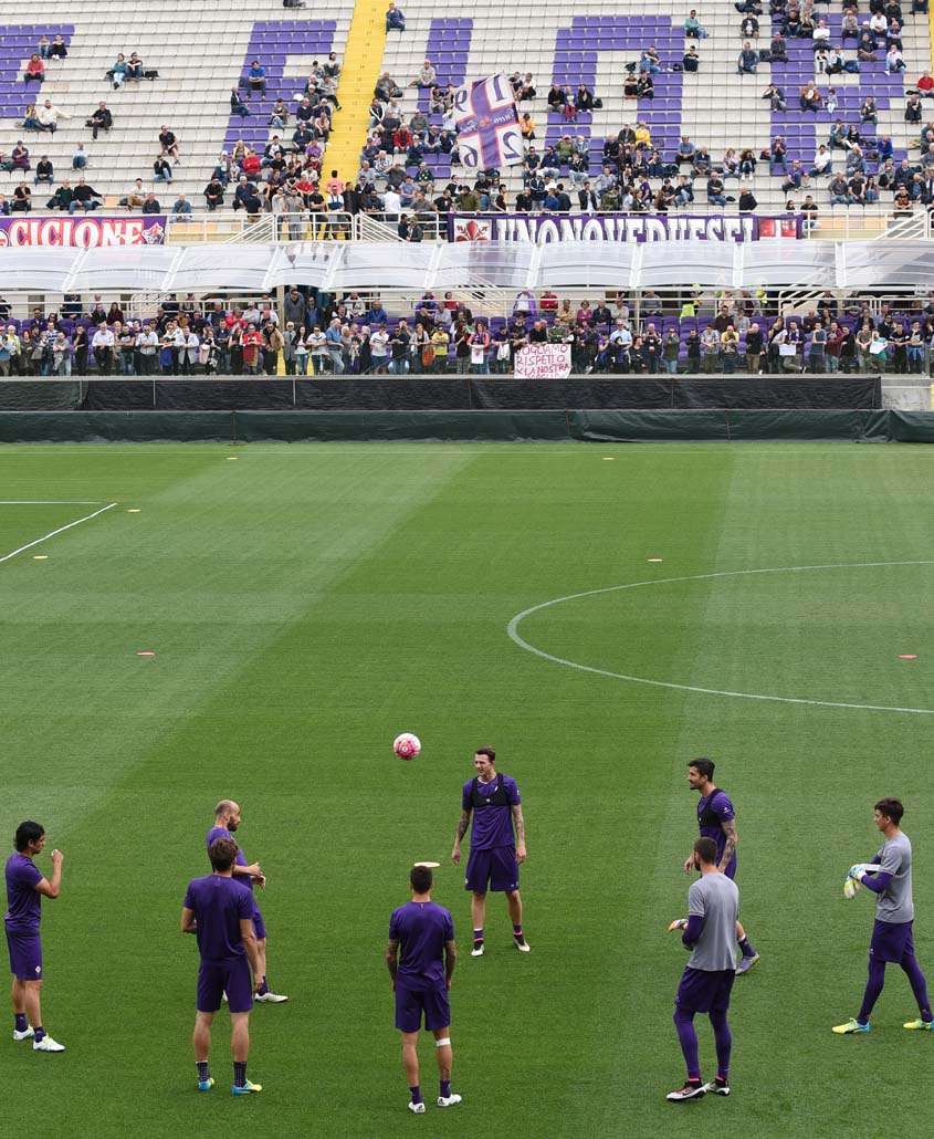 La Fiorentina chiama i suoi tifosi. Oggi allenamento a porte aperte per dare sostegno