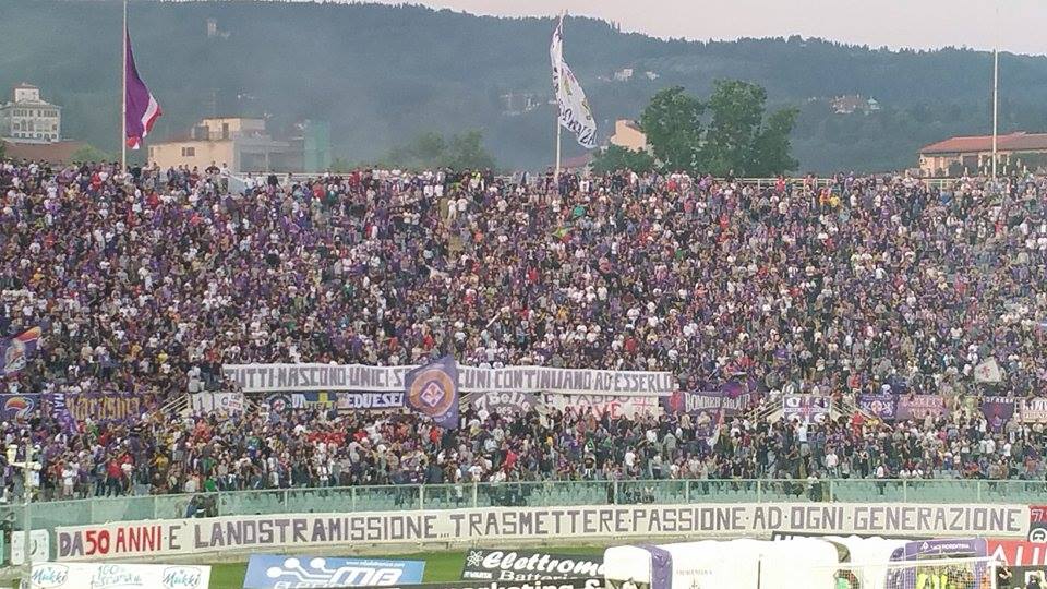 Striscione vietato ai tifosi, oggi proteste al Franchi