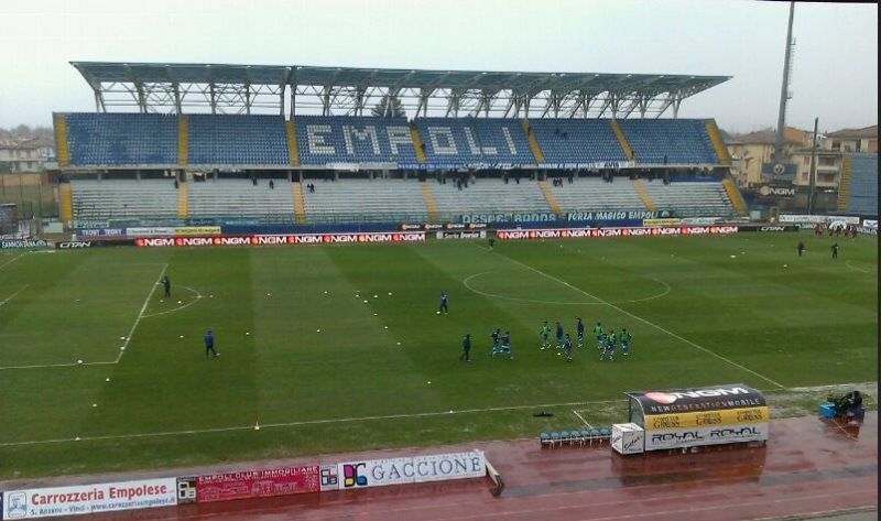 Empoli-Parma, al minuto 13 il tributo del Castellani per Astori