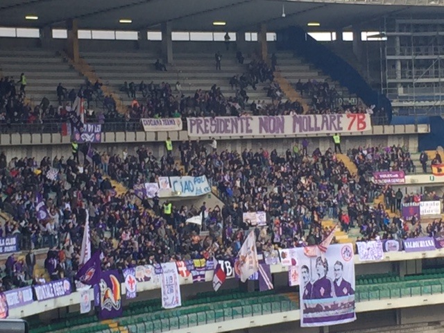 Hellas Verona-Fiorentina, info biglietti per il settore ospiti del Bentegodi