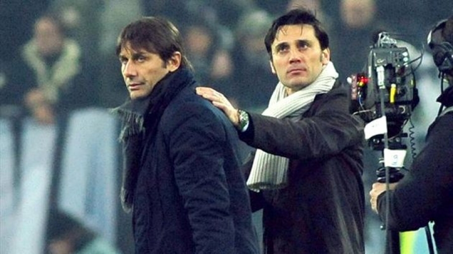 Montella, evitare il 5° ko di fila. Ritrova Conte: quant'è lontano quel 4-2...