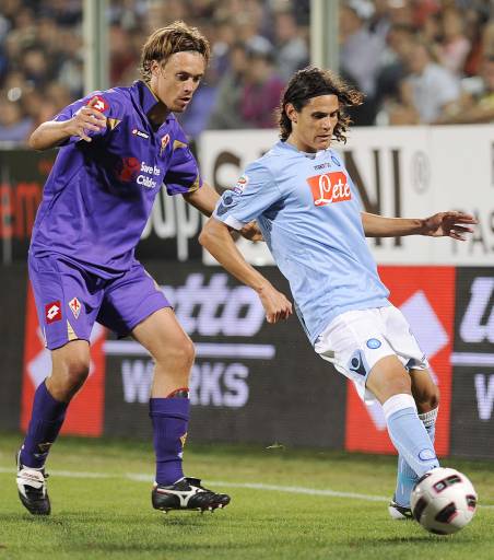 L'ex viola Kroldrup al centro sportivo con Corvino e Cognini