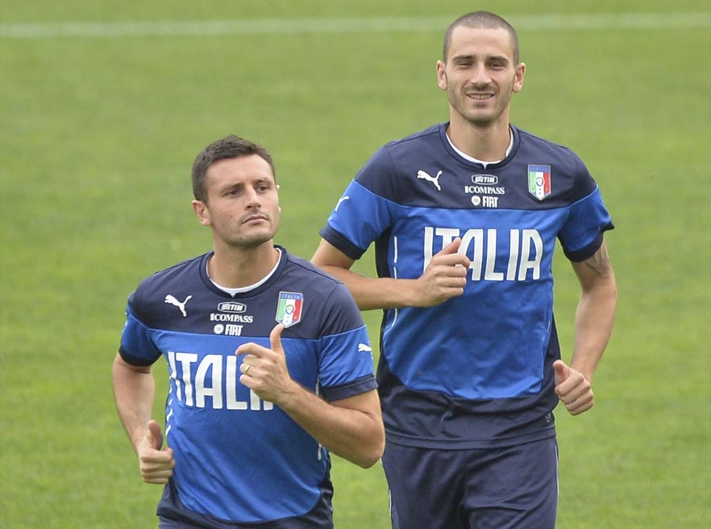 Lieve frattura per Bonucci. Contro la Svezia sarà regolarmente in campo
