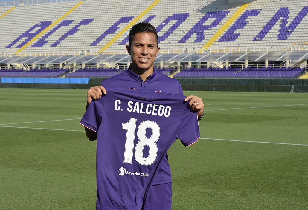 Ricordate Salcedo? L'ex viola diventa modello: "Iniziò tutto a Firenze..." (FOTO)