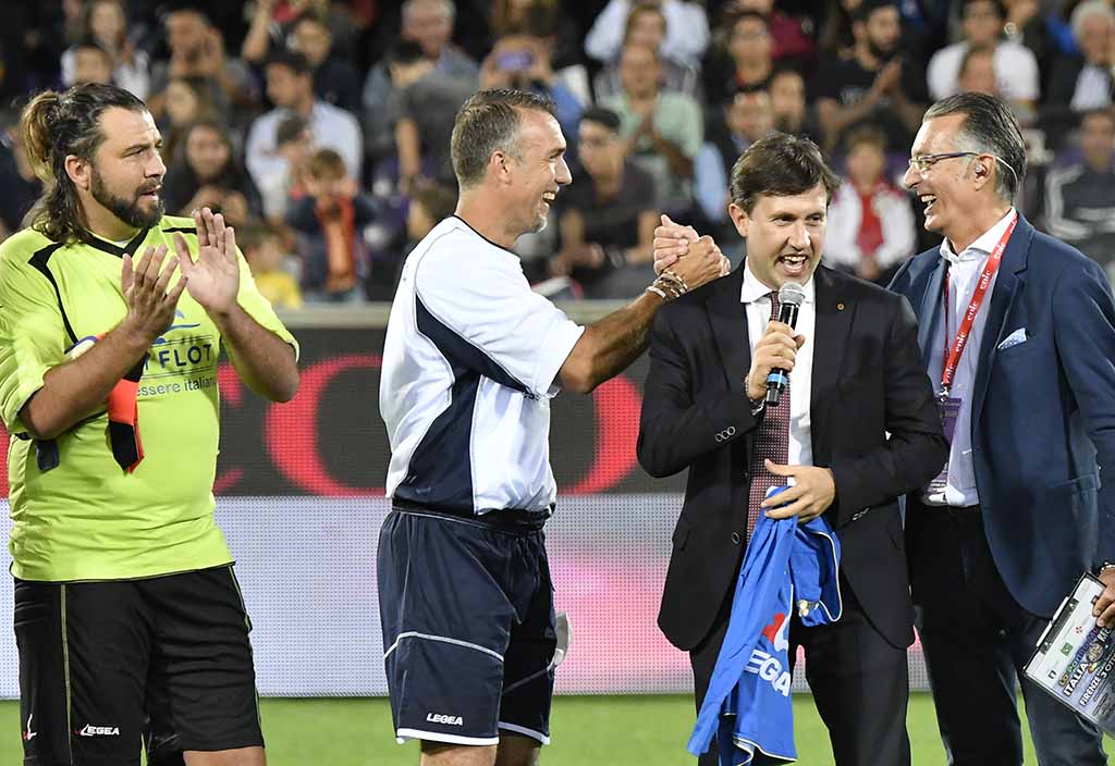 Nardella su Batistuta: "Spero che possa tornare nel mondo della Fiorentina"
