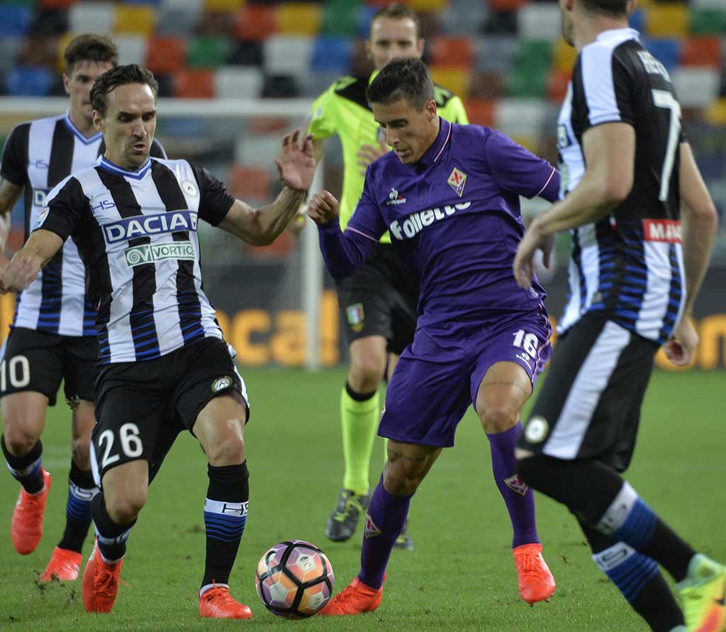 Udinese a Firenze con la difesa bunker. Intanto Delneri riceve il c.t. Ventura
