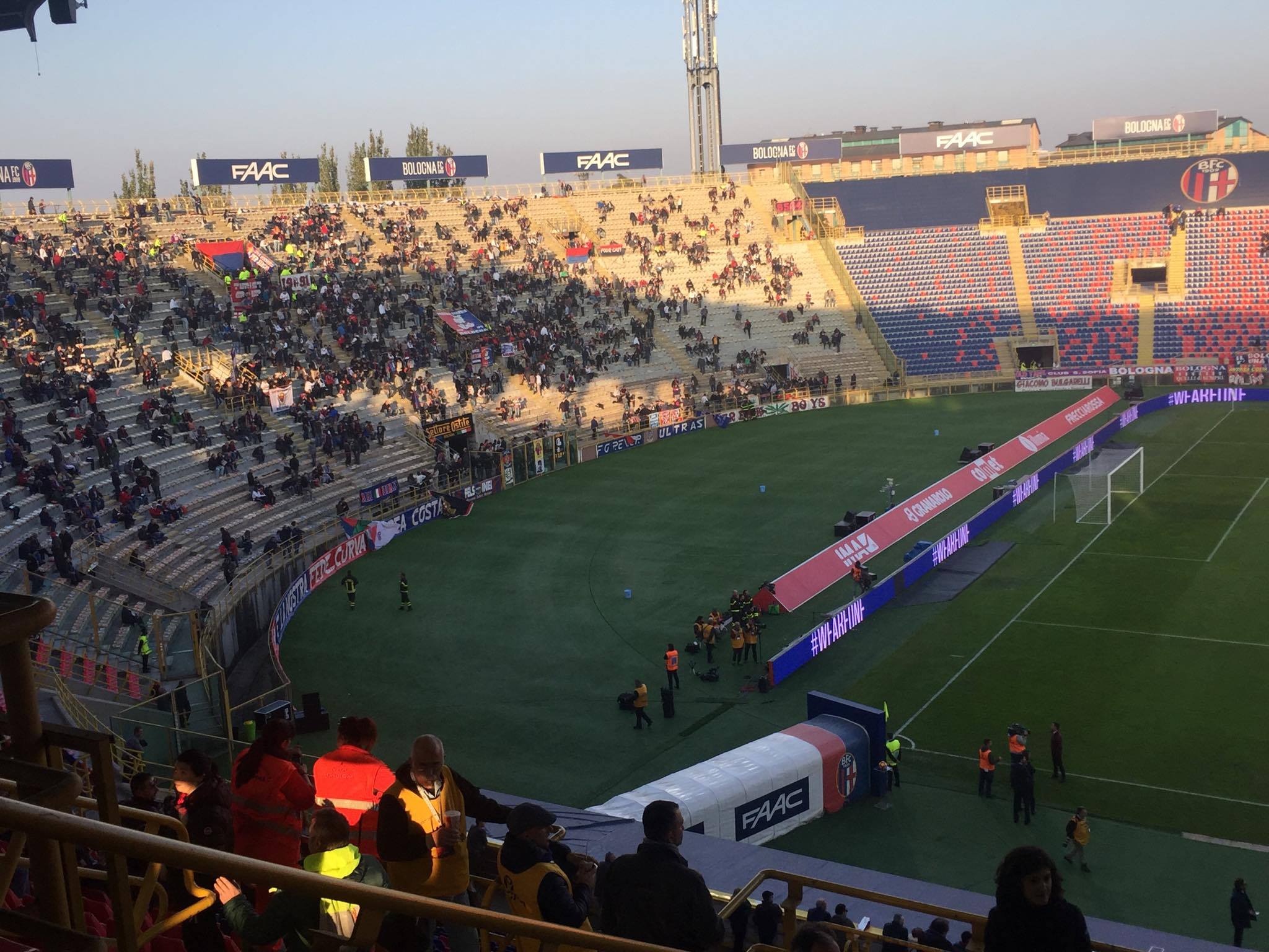 Derby dell’Appennino: in arrivo da Bologna 2000 tifosi per seguire i rossoblu di Donadoni