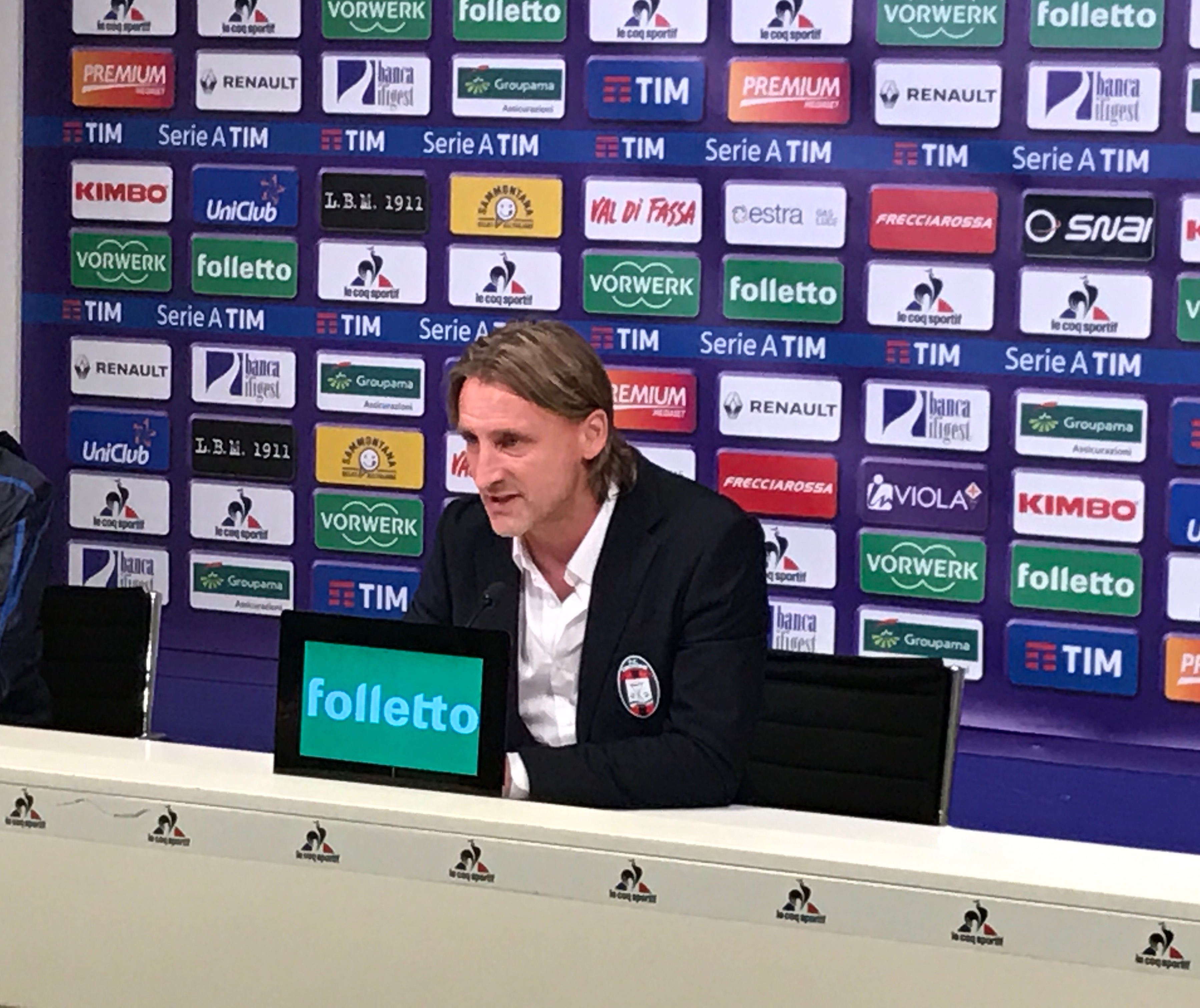 Nicola: "Fiorentina squadra di qualità ma a noi deve interessare solo ottenere i tre punti"