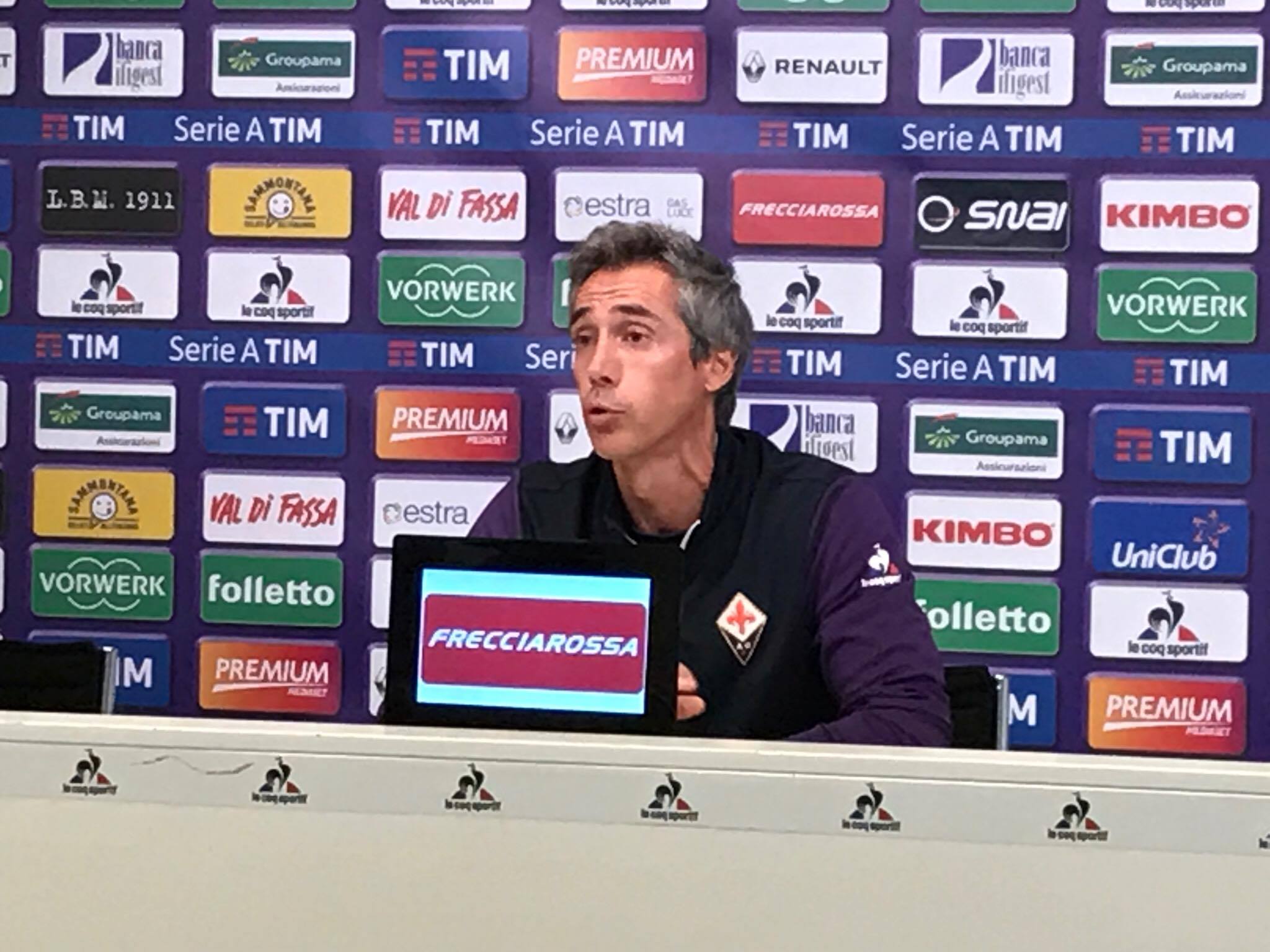 Paulo Sousa: "Saponara e Kalinic ok, voglio creare una mentalità vincente"