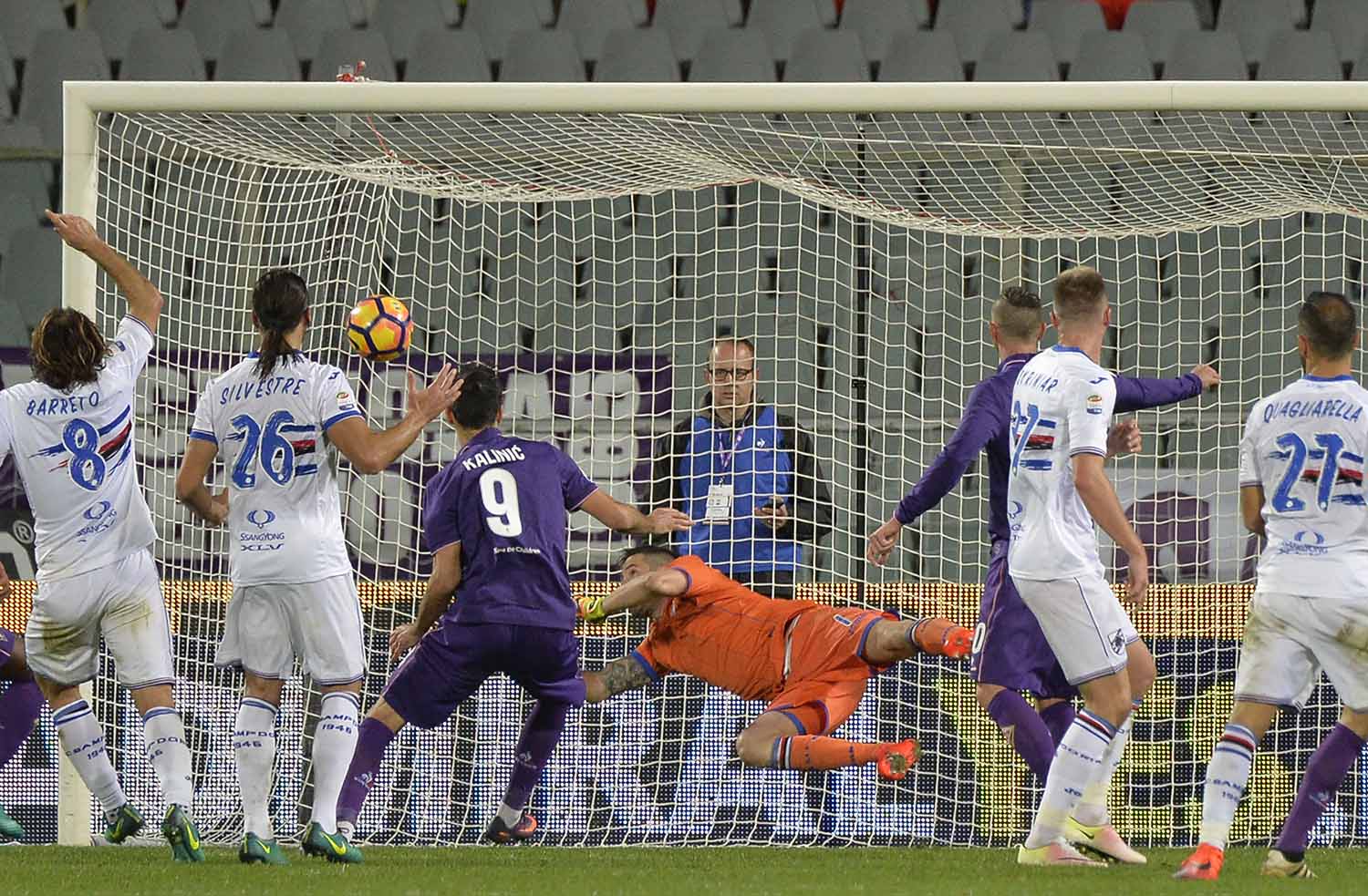 Samp-Fio, le squadre a confronto: pesante l’assenza di Muriel, ma che numeri per il Doria