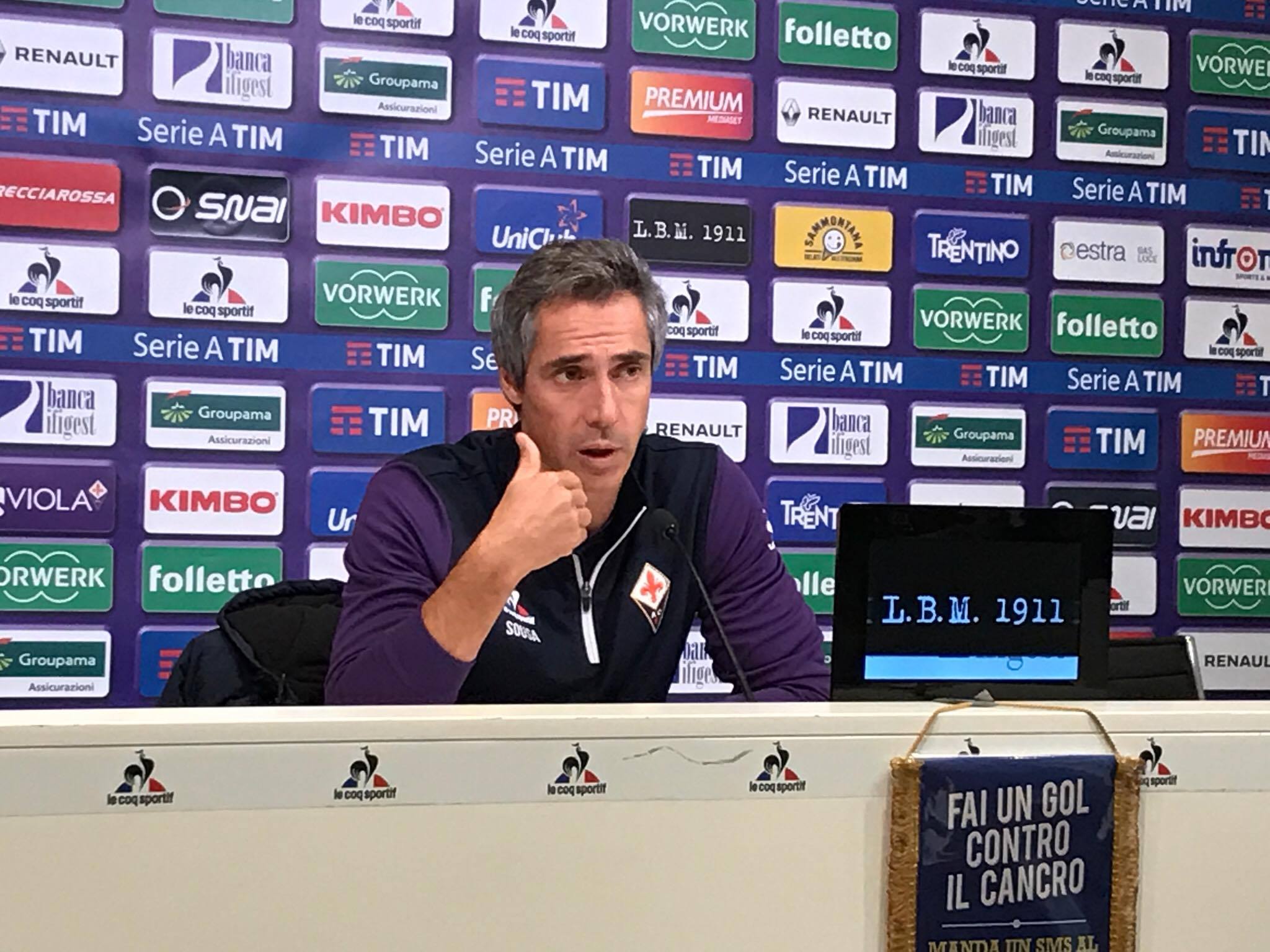 Sousa: "Bernardeschi? Con la clausola dai indirizzo di vendita. Tridente italiano idea possibile""