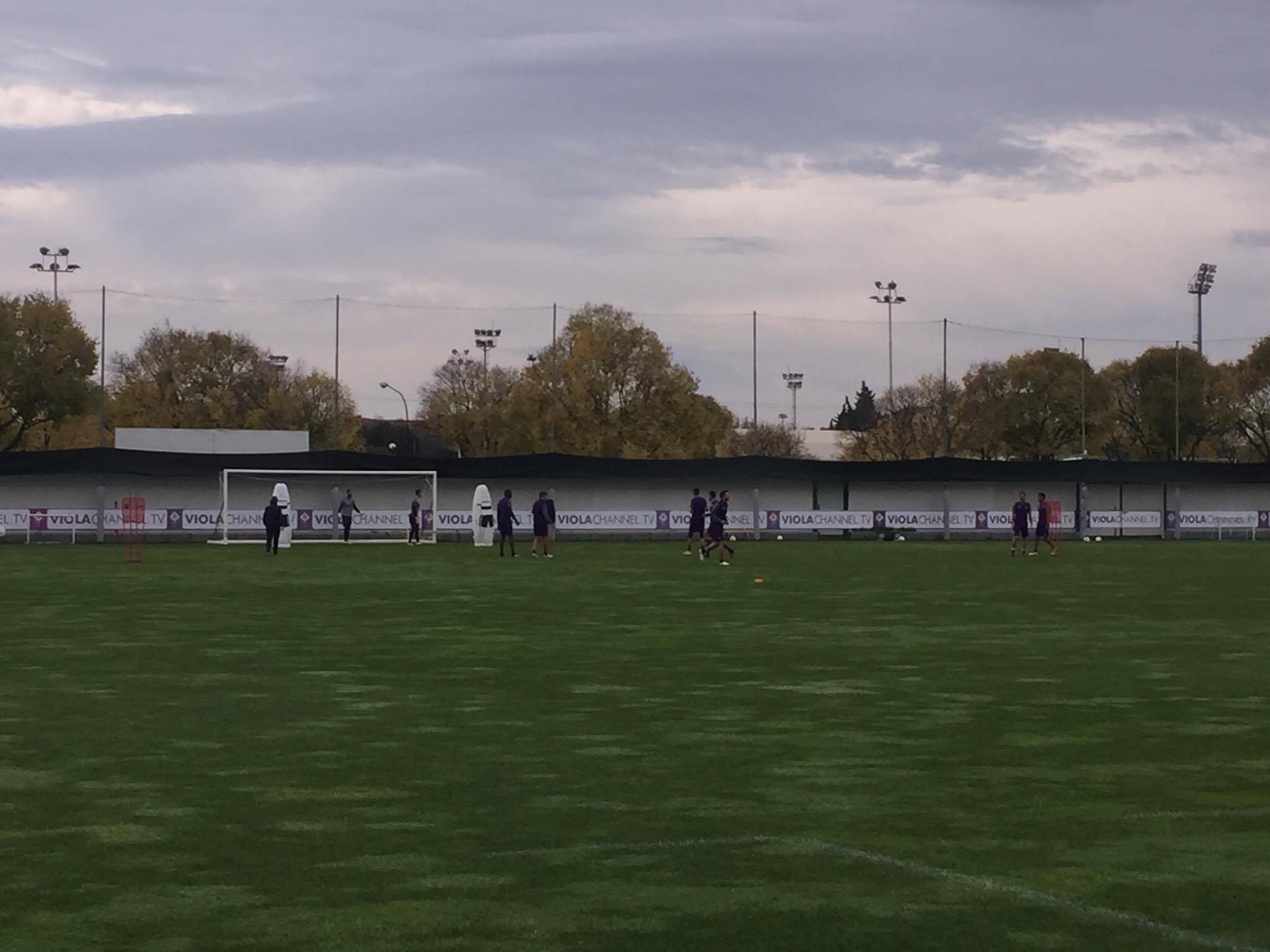 Programma di oggi: la Fiorentina torna ad allenarsi in vista della Roma
