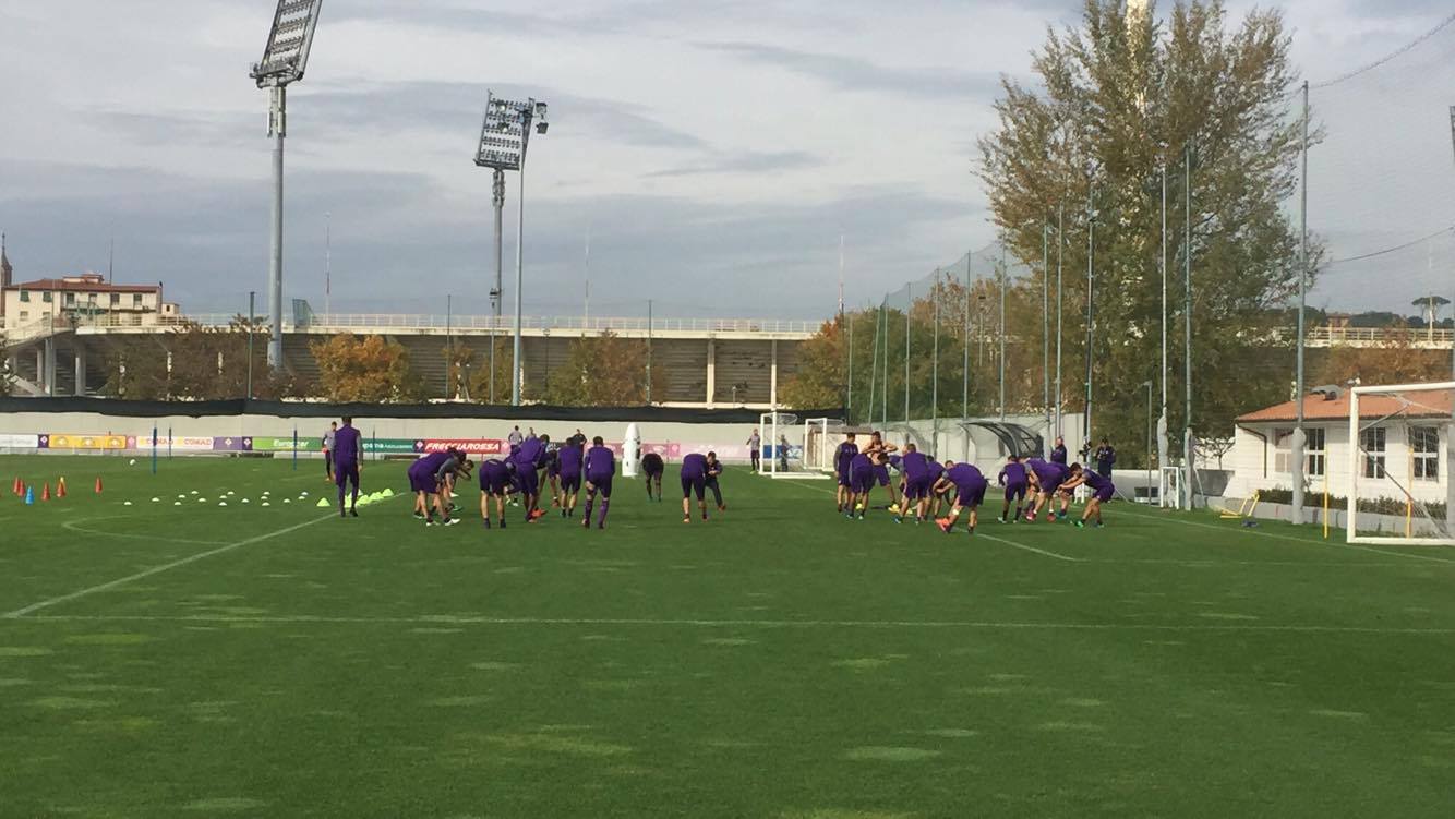 Programma di oggi: i viola tornano ad allenarsi